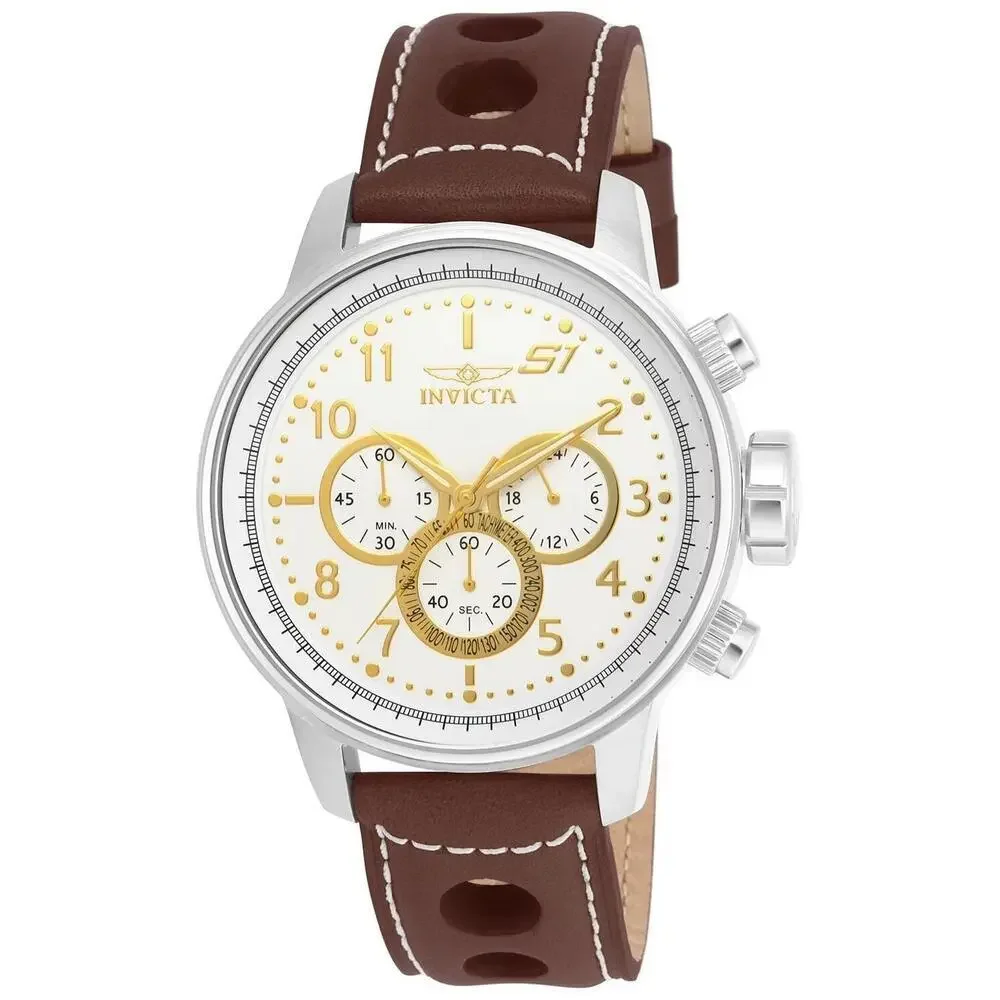 Invicta 16010 S1 Rally Quartz Silver Dial Watch